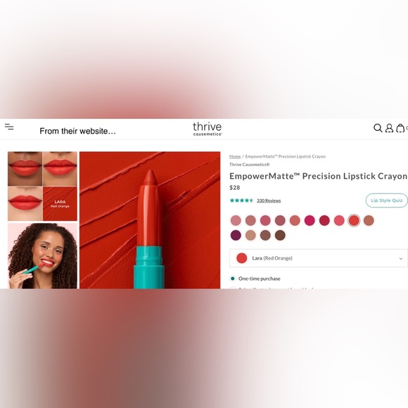 SALE ✨NIB trio of reds✨Versed/Wunder2/thrive causemetics✨ - Picture 4 of 6